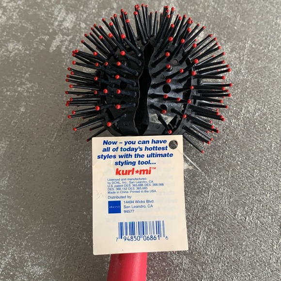 Y2K. Kurl-mi Brush Quick and Easy Styling - Small and Real Round - Picture 6 of 7